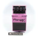 Boss BF-2 Flanger 1983 Made In Japan Black Label ACA Vintage Guitar Effect Pedal 268600