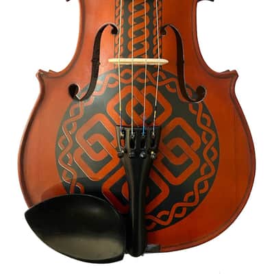 Rozanna's Celtic Love 14 inch Viola Outfit with crystal fine tuners image 1