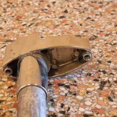Rogers Big R Memory Lock 22" Bass Drum Tom Bracket Vintage 1970's image 3