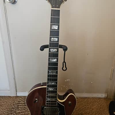 Hagstrom Swede 1970s - Mahogany w/ hard case image 12