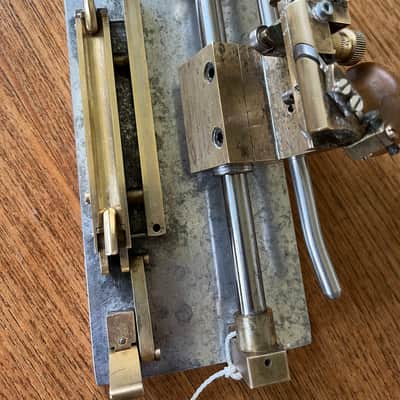 Kunibert Michel Gauging Machine / Innenhobelmashine for english horn/Cor Anglais 1990-2000 - Brass-Steel image 3