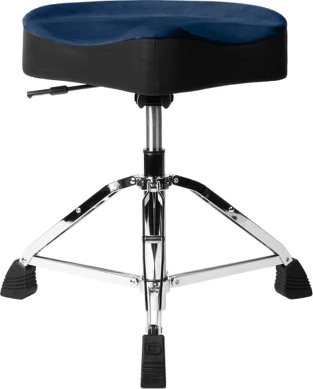 Gator GP-DTH-ASD Percussion Saddle Drum Throne, Blue image 1