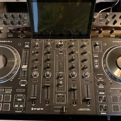 Denon Prime 4 Standalone DJ System 2019 - Black With OdyUSA Travel Case image 1