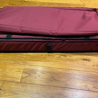 Nord Piano 3 Keyboard Hammer Weighted Action Keys Digital Piano 2018 - Red + Padded Soft Case w Wheels + Sustain Pedal image 13