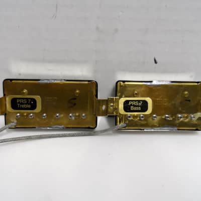 Rare 2000 Pair PRS Paul Reed Smith #7 7 USA Humbucker Pickup Set Treble Bridge Neck Bass Singlecut image 1
