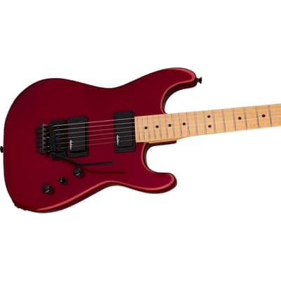 Jackson Pro Origins 1985 San Dimas SD1 HH FR MPL w/ Gig Bag - Candy Apple Red image 2