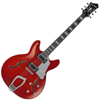 Hagstrom SUVIK-WCT Super Viking Wild Cherry Transparent