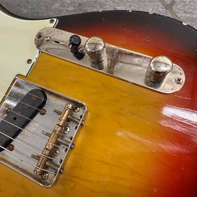 Golden Era Aged Guitars Single Cut Telecaster - 3 tone sunburst relic - Arcane pickups image 13