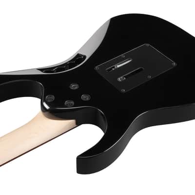 Ibanez Steve Vai Signature 6 String Electric Guitar - Black (JEMJRBK) image 5