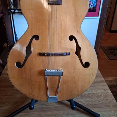 ~~Blond FLAMED 1950's Old Kraftsman Kay Archtop Guitar SOUNDS GREAT~~ image 3