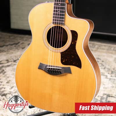 Taylor 214ce Grand Auditorium Acoustic/Electric Guitar with Gig Bag image 1