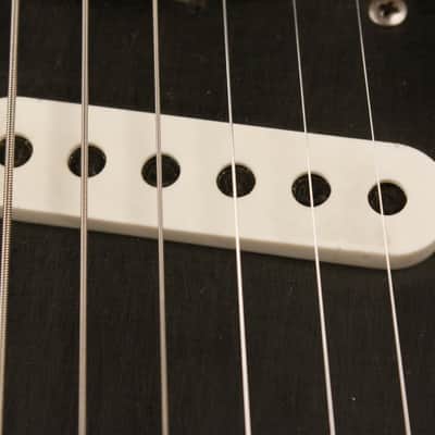 Fender Musicmaster II refinished string-thru modification 1966 Red image 6