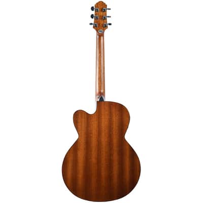 Crafter HJ250-CE-N Silver Series 250 Jumbo Cutaway Engelmann Laminated Spruce Top Mahogany Neck 6-String Acoustic-Electric Guitar image 2