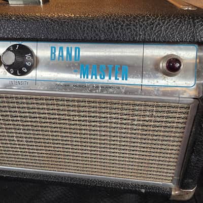 Fender Bandmaster "Drip Edge" 40-Watt 2-Channel Guitar Amp Head 1968 - 1969 - Silverface image 2
