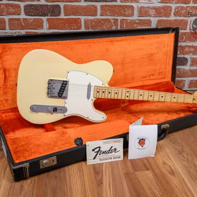 Fender Telecaster Blonde 1972 w/OHSC (Refret/Mods) image 2