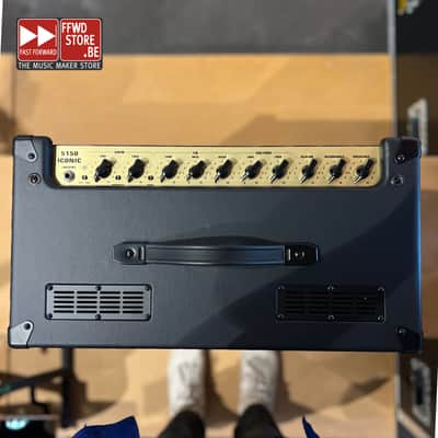 EVH 5150 Iconic Series EL34 2-Channel 40-Watt 1x12" Guitar Combo- Black image 4