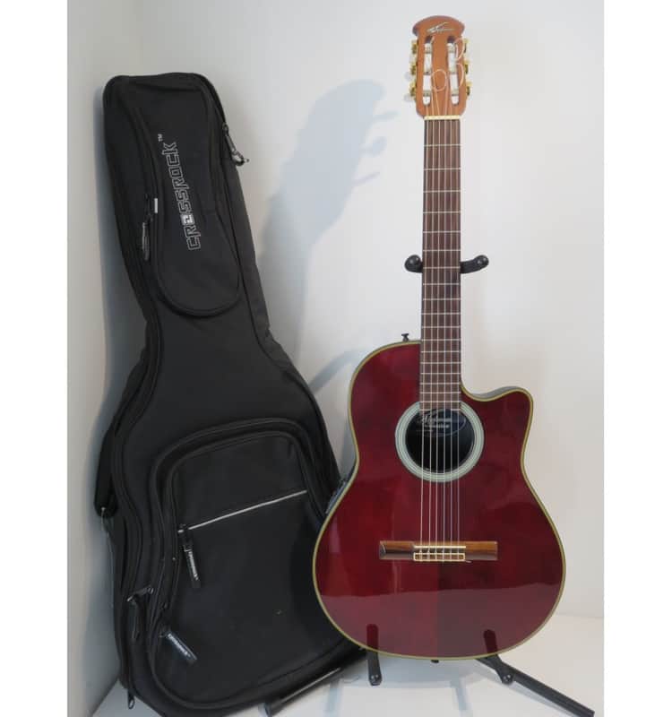 Ovation Applause AE34 Nylon Strung Electro Acoustic Guitar | Reverb