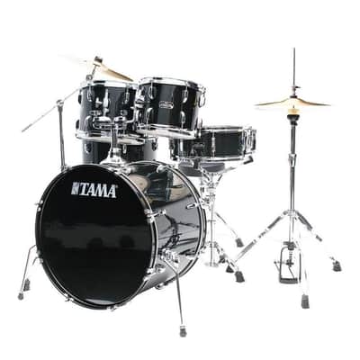 Tama Stagestar 5pc Drum Set w/22BD Black Night Sparkle image 1