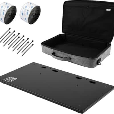 Gator Vertex by Gator Tour Compact Series 23" x 13" Pedalboard w/ Padded Gig Bag, (GV-TC2313-GB) image 1