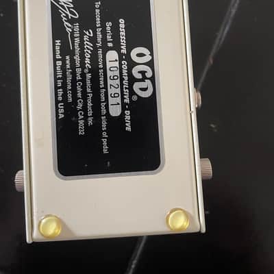 Fulltone OCD overdrive/distortion V1.7 2014 - White image 21