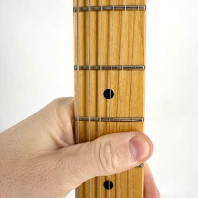 2005 Fender John Cruz Masterbuilt Salute Limited Edition Custom Shop Stratocaster - White Gold Leaf image 10