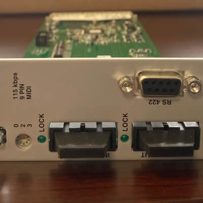 Soundcraft Vi3000 SINGLE MODE OPTICAL Vi Series Madi HD Link Optical Option Card 2010's - Beige for CONSOLE image 1