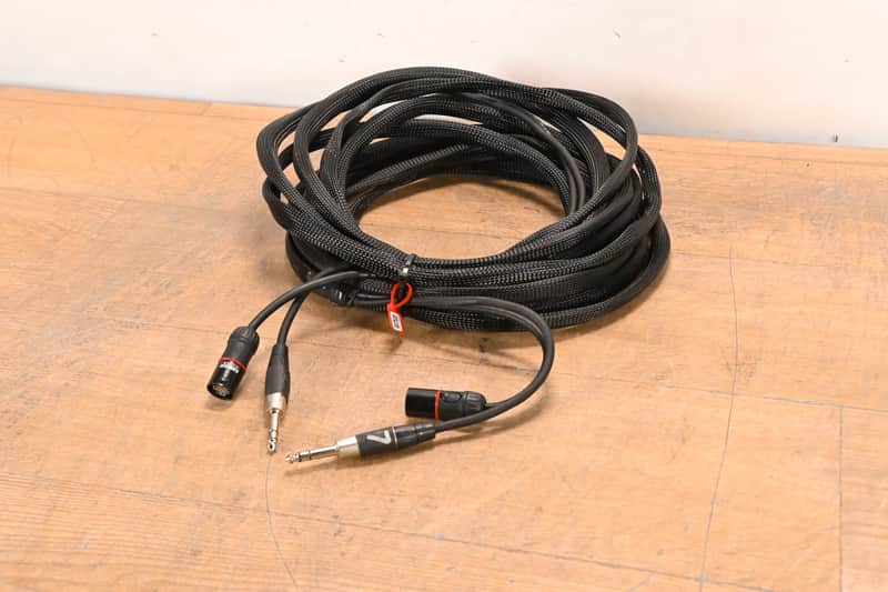 Unbranded Unbranded 1/4" TRS and EtherCON RJ45 Loom - 25'
