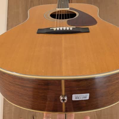 Yamaha FG-580 Acoustic Guitar - Nippon Gakki Japan image 7