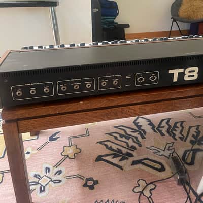 Sequential Prophet T8 76-Key 8-Voice Polyphonic Synthesizer 1983 - 1986 - Black with Wood Sides image 4