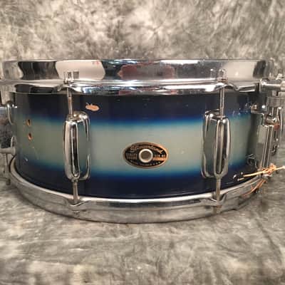 Slingerland Snare 1960's Blue silver duco image 1