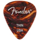 Fender Wavelength Picks 351 Thin 6 Pack Shell