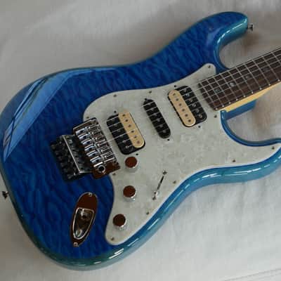 Video! 2021 Fender Michiya Haruhata Stratocaster Carribean Blue image 6