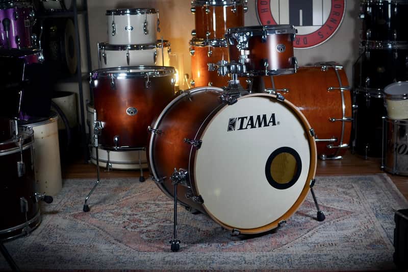 Tama Silverstar Drum Kit in Antique Brown Burst 12/16/22" - 2015 image 1
