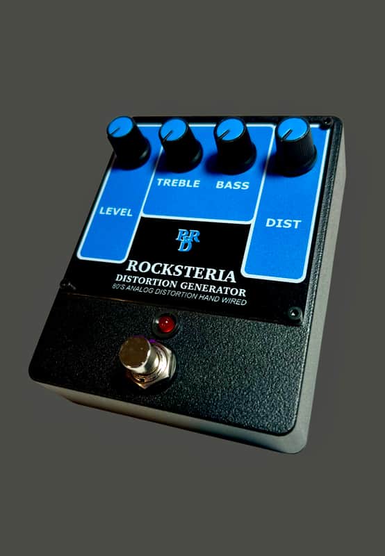 Clone Rockman Ultimatum Distortion Generator Overdrive 2023 Matte Texture Black image 1