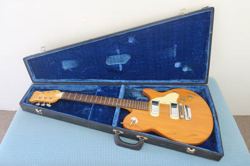 Vintage 1970s Framus Nashville Guitar Natural Very Clean Chrome Hardware Original Trapezoid Case Hang Tags & Warranty Card! Weighs 7.11 Pounds image 1
