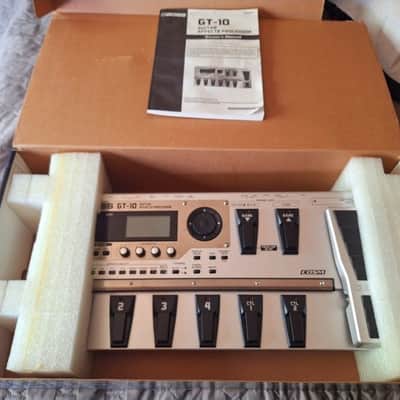 Boss GT-10 Guitar Effects Processor 2008 - 2012 - Silver image 3