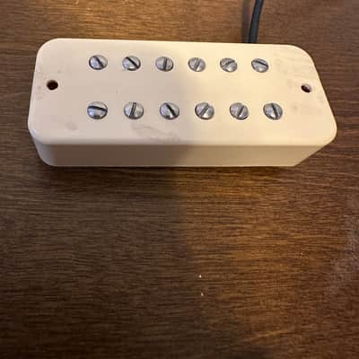 DiMarzio DP154CR DLX Plus Bridge Soapbar Mini Humbucker 2010s - Cream image 3