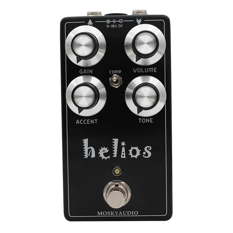 Mosky Audio HELIOS Overdrive/Boost with Comp toggle option New Fast US Ship