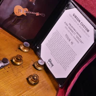 Gibson Greeny Brazilian Aged ltd edition Kirk Hammett Signed 2022 - Faded burst image 19