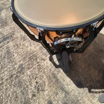 Set of 4 Ludwig Standard Series Polished Copper Timpani with Gauges - 23"/26"/29"/32" image 2