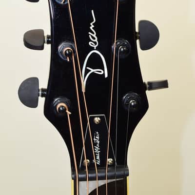 Dean Dave Mustaine Mako Glory Acoustic Electric Guitar, USA Flag Graphic image 10