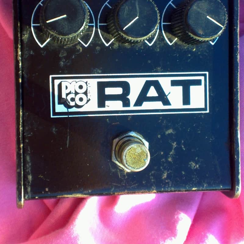1986 ProCo Small Box RAT Black with White Lettering