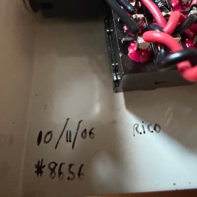 Fulltone OCD V1 Series 2 (v1.2) - 2006 - Rico Signed #08656 - Clean Bottom image 2