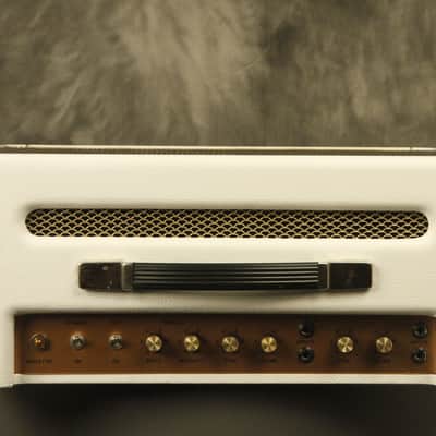 2004 Marsh 1974X Clone Handwired WHITE Combo Tube Amp w/1X12" Celestion image 5
