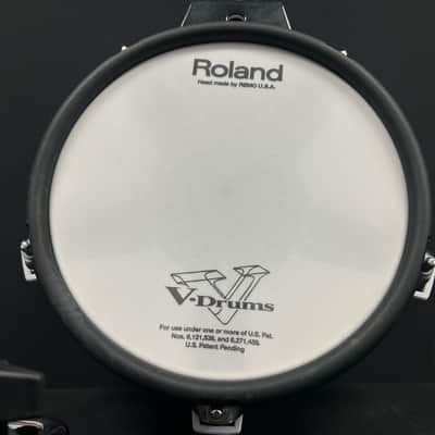 Roland PD-80R V-Pad 8" Single Zone Mesh Drum Pad & MDH Standard Mount - White image 2