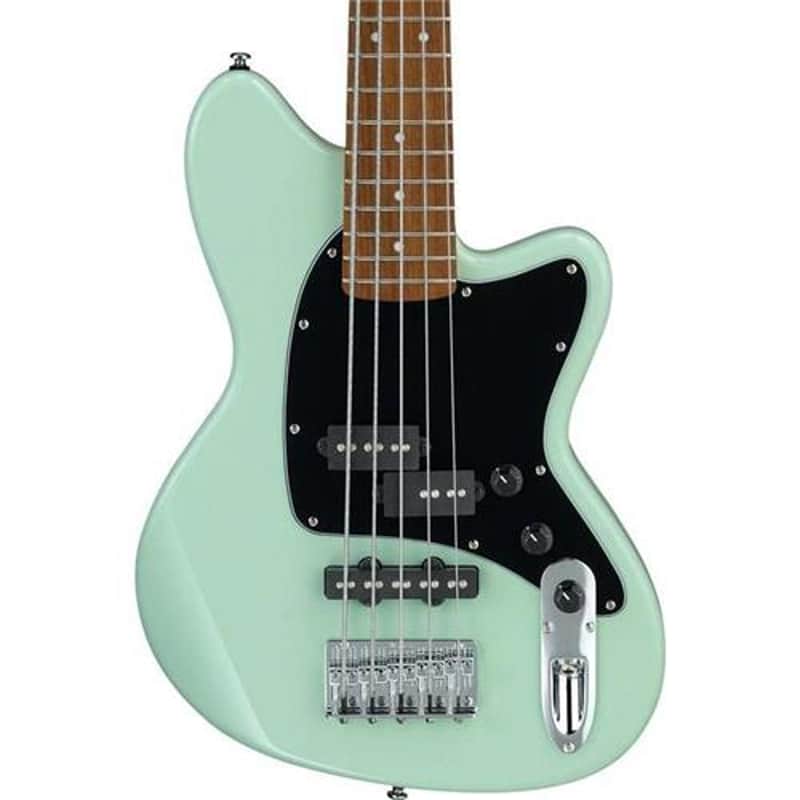 Ibanez Talman Bass Standard TMB35 5-String Electric Bass Guitar, Jatoba Fretboard, Mint Green image 1