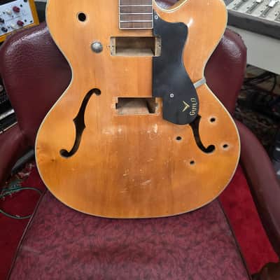 Guild X150 Modified Husk Rare Original Blonde Finish 1961 image 3