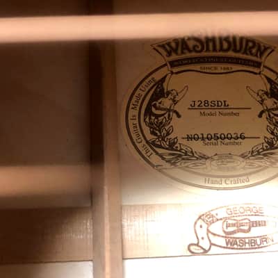 Washburn J28SDL Natural image 6