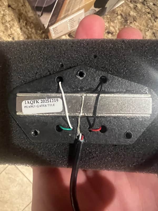 Seymour Duncan Pearly Gates Telecaster Bridge Pickup 2022 - Present - Black image 1