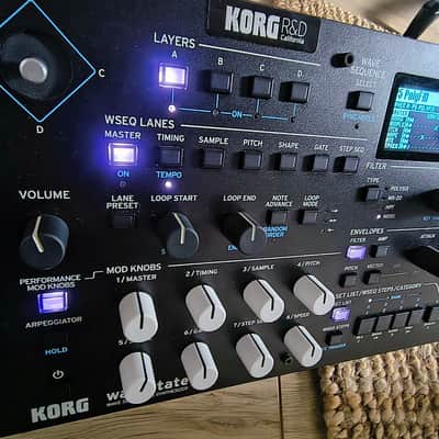 Korg Wavestate MkII Module Wave Sequencing Synthesizer 2024 - Present - Black image 9